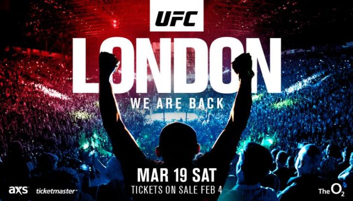 Файткард UFC London