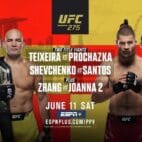 UFC 275. Результаты взвешивания