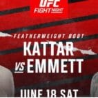 Итоги UFC on ESPN 37 результат турнира