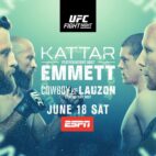 UFC on ESPN 37: Каттар - Эммет