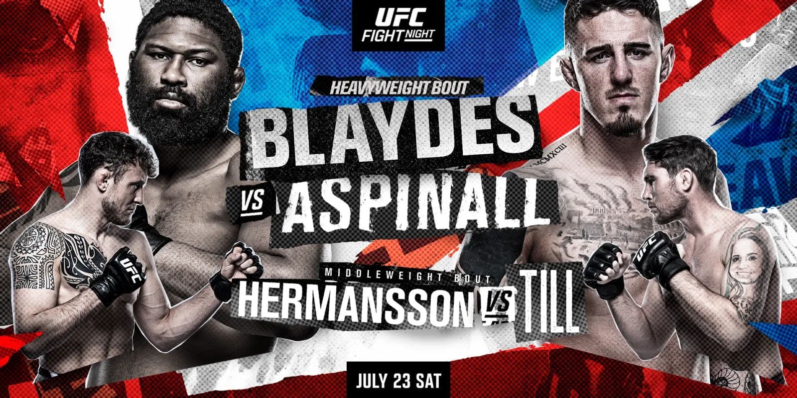 UFC Fight Night Блэйдс - Аспиналл