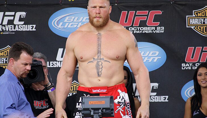 brock lesnar ufc 121