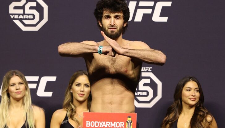 zabit magomedsharipov ufc 223 ceremonial weigh ins