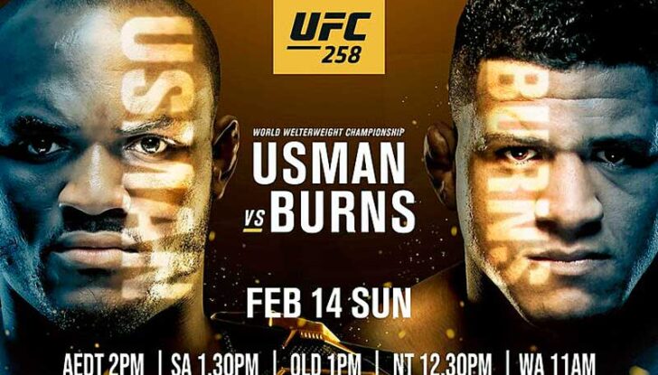 UFC 258 Usman Berns