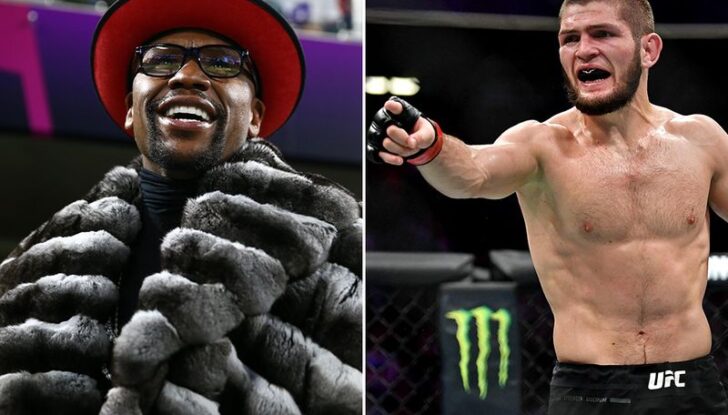 floyd mayweather khabib nurmagomedov combo