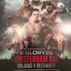 GLORY 26 amsterdam poster