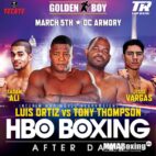 March 5 Luis Ortiz Poster