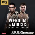 UFC 198 poster