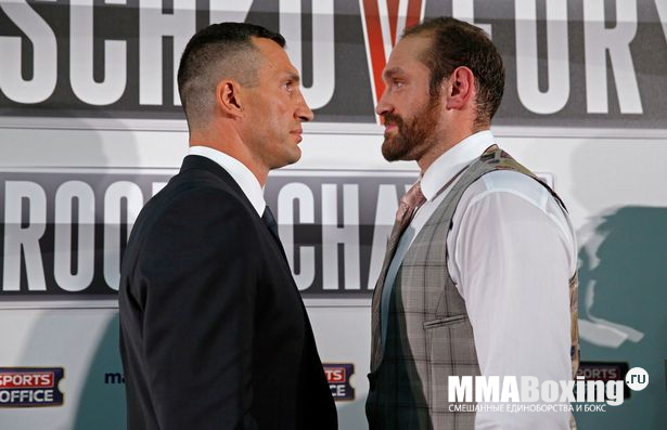 Wladimir Klitschko and Tyson Fury