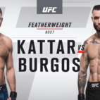 Calvin Kattar vs. Shane Burgos UFC 220