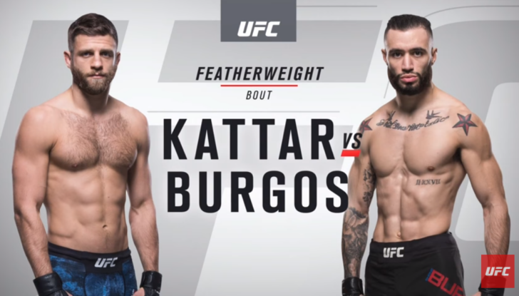 Calvin Kattar vs. Shane Burgos UFC 220