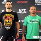 carlos condit thiago alves ufc fight night 67 media day side by side